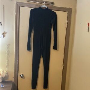 Black Long Sleeve Jumpsuit